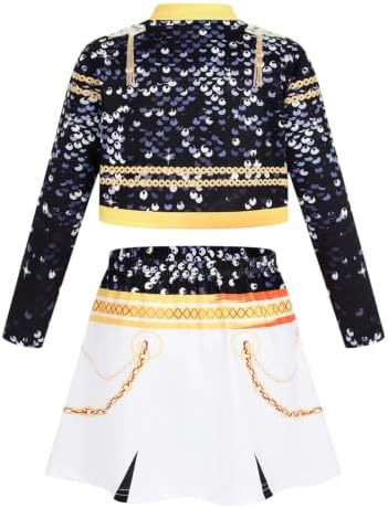 Kids Pop Singer Group Costume Girls Halloween Costumes Cosplay Outfit Set