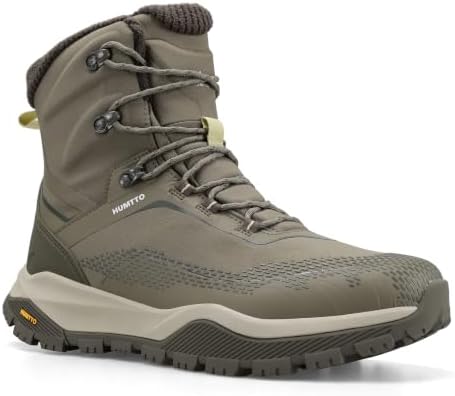 HUMTTO Men's Thermal Insulated Winter Snow Boots