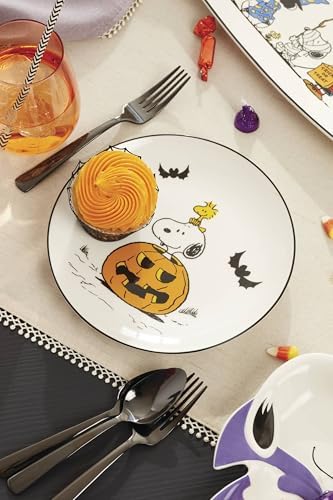Lenox Great Pumpkin Halloween Accent Plates, Appetizer Plate Set for 4