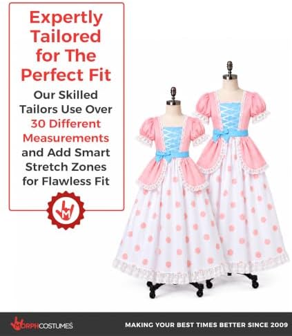 Morph Costume Pastel Shepherdess Dress Costume Girls