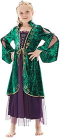 Kids Sarah Sanderson Costume Winifred Sanderson Halloween Witch Cosplay