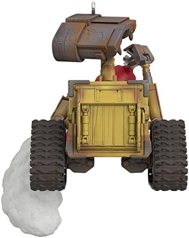 Hallmark Keepsake Plastic Christmas Ornament 2022, Disney/Pixar Wall-E with Fire Extinguisher