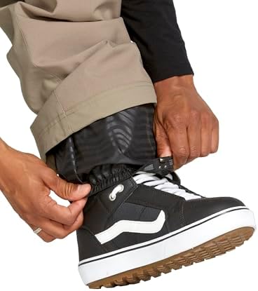 Volcom Men's Nwrk Baggy Snowboard Pant – 10k Waterproof Breathable 2-layer