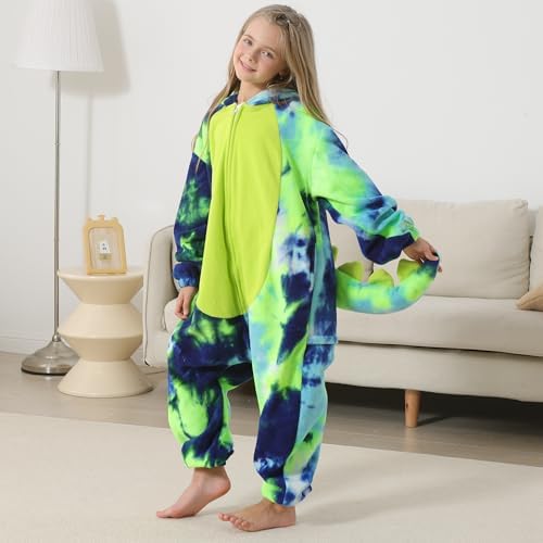 One Piece Pajamas Animal Kids Onesie, Animal Pajamas Halloween Cosplay Costume for Girls Boys