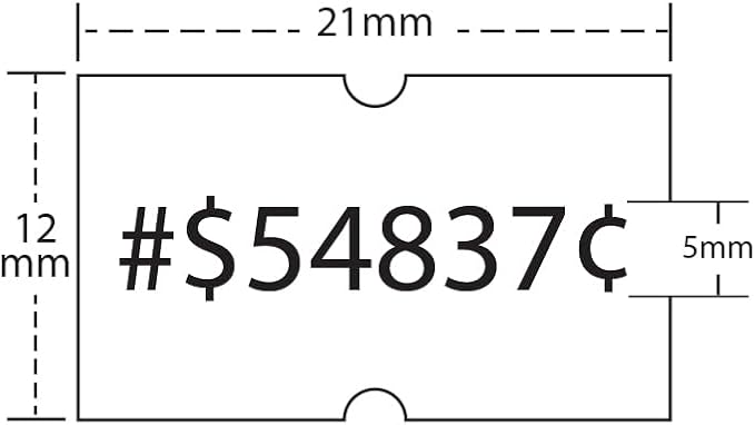 Kenco 18 1 Line Price Gun Kit - Choose Label Quantities and Colors - Includes Ink Rollers- 8 Digit Labeler for Pricing, Dating, and Coding