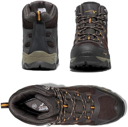 NORTIV 8 Men's Waterproof Lightweight Hiking Boots