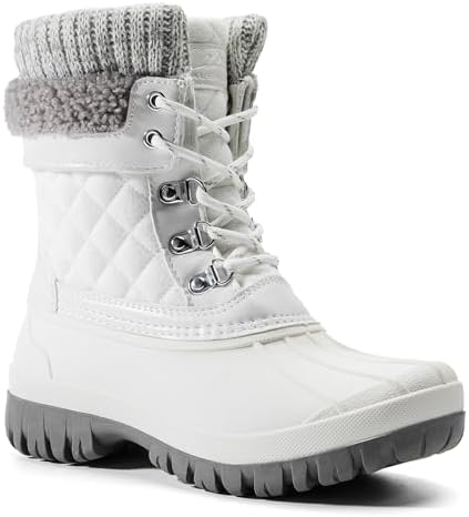 ALEADER Womens Winter Snow Boots | Waterproof Shell | Duck Boots