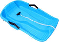 Sturdy Plastic Snow Sled with Handles for Boy Girl and Adults