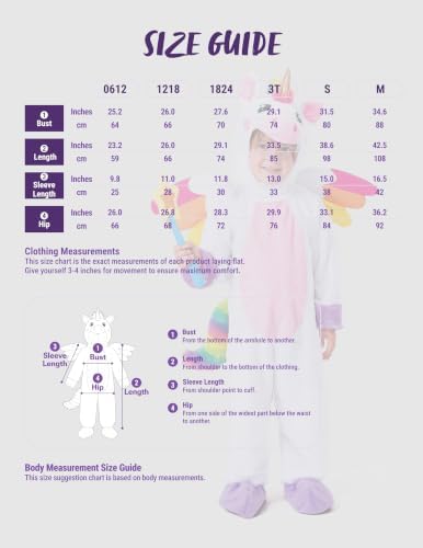 Spooktacular Creations Halloween Unicorn Costume Toddler, Unicorn Costume Girls with Wings and Star Wand for Dress up Party