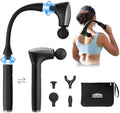 2-in-1 Detachable Muscle Massage Gun Deep Tissue with Extension Handle