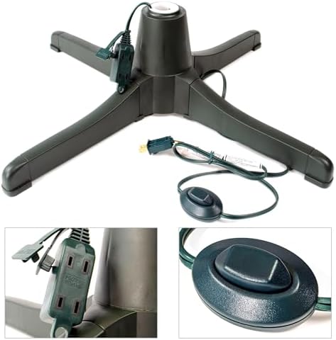 Puleo International Rotating Tree Stand for Artificial Christmas Tree