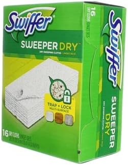 Swiffer Sweeper Dry Sweeping Cloths 16 ea (Pack of 6)