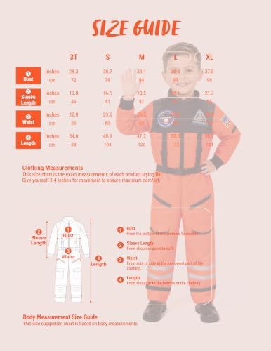 Spooktacular Creations Astronaut Costume with Helmet, Space Suit for Toddler, Kids Astronaut Halloween Costume for Cosplay
