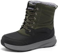Spesoul Snow Boots for Men Winter Boots Warm Wide Waterproof Lightweight