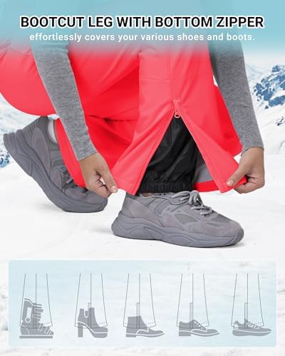 33,000ft Women's Snow Pants Ski Insulated Snowboard Winter Waterproof Warm