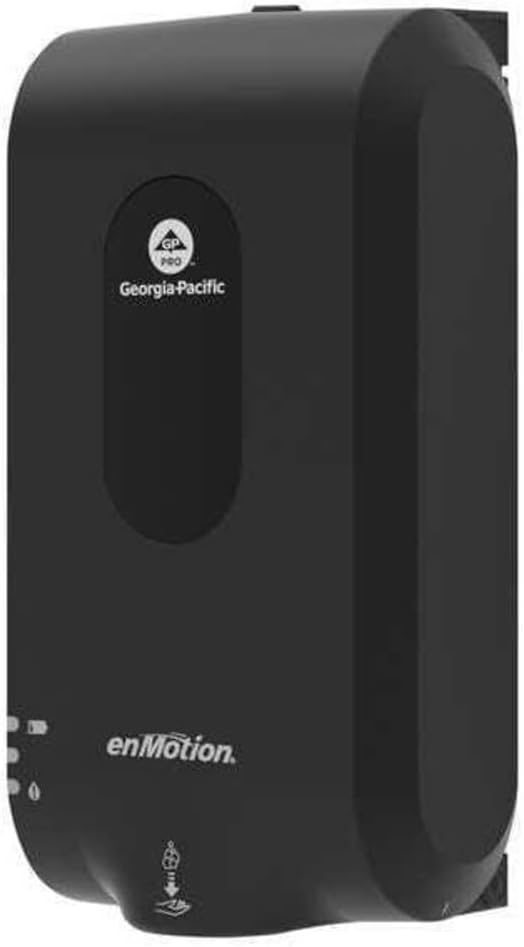 GP enMotion Gen2 Automated Touchless Soap & Sanitizer Dispenser, Black 52057