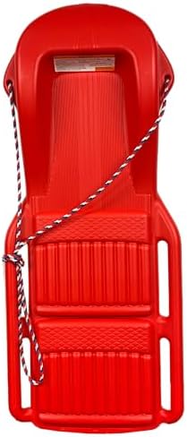 The Original Retro Racer Snow Sled by Confer Plastics, Durable Design for All Ages, Made in USA. Available in Single or 2 Pack