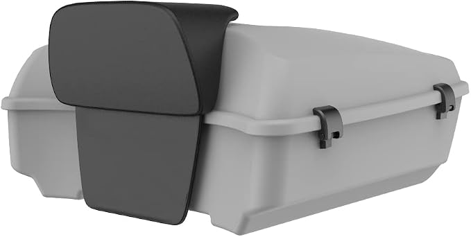 Advanblack Road Glide Tour Trunk Pack Unpainted Chopped Tour Trunk Pack Backrest Pad for '97-'25 Harley Touring Road King Street Glide Electra Glide CVO models