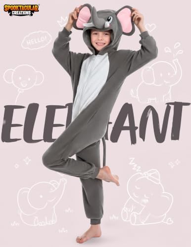 Spooktacular Creations Halloween Animal Costume Kids, Animal Jumpsuit for Toddler Halloween Dress Up Costume Party