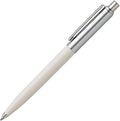 Sheaffer Sentinel White Ballpoint Pen with Chrome Trim