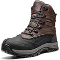 NORTIV 8 Men's Insulated Waterproof Winter Snow Boots