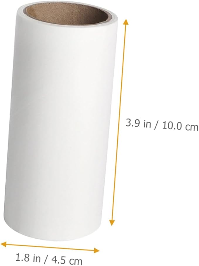 Toddmomy 12pcs Household Lint Roller Convenient Fur Remover for Pet Hair Clothes Carpets Furniture Easy to Use Compact Design for Home Travel
