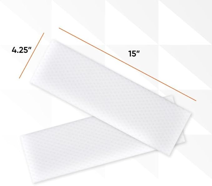 Superio Magic Eraser Mopping Pads, Miracle Sponges Mop Pad for Tiles, Refill Replacement Head for Mop- Home, Kitchen, Bathroom (36 Pack)