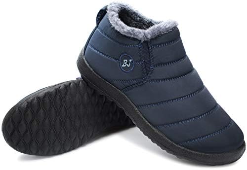 JOINFREE Winter Snow Boots for Women Men Anti-Skid House Shoes Ankle Boots Indoor Outdoor
