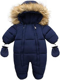 Baby Girls Winter Snowsuits Toddler Jackets For Boy Infant Jumpsuit