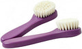 Horse Hair Polish Brush Set, Dual Head Leather Care Brushes with Comfortable Handle for Shoes, Boots and Footwear