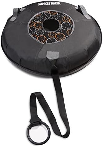 Slippery Racer Heavy Duty Commercial Snow Tube, Hard Bottom, Cushion Insert, Canvass Cover-42”