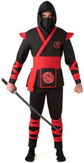 Spooktacular Creations Men Ninja Costume, Halloween Costume Adult Ninja for Halloween Cosplay Party