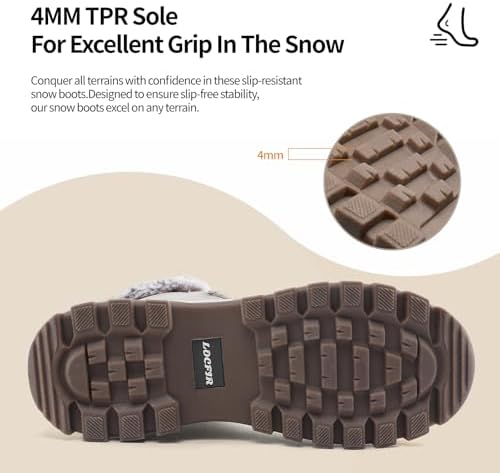 Women Winter Snow Boots | Waterproof Shell | Warm Duck Boots