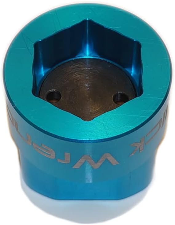2 Stage 24mm Torque Limiting Oil Filter Wrench, Blue, 6061-T6 Aluminum