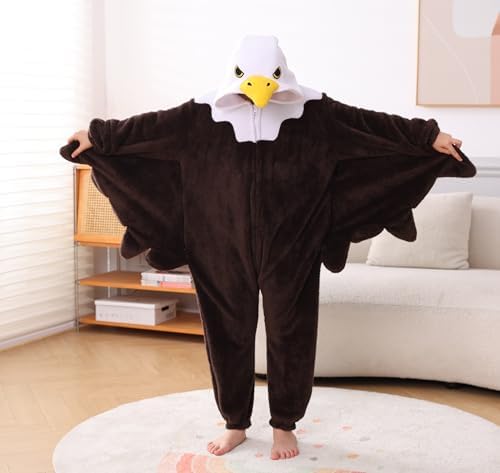 Animal Onesie Pajamas for Kids, Soft Flannel Halloween Cosplay Costume for Boys Girls
