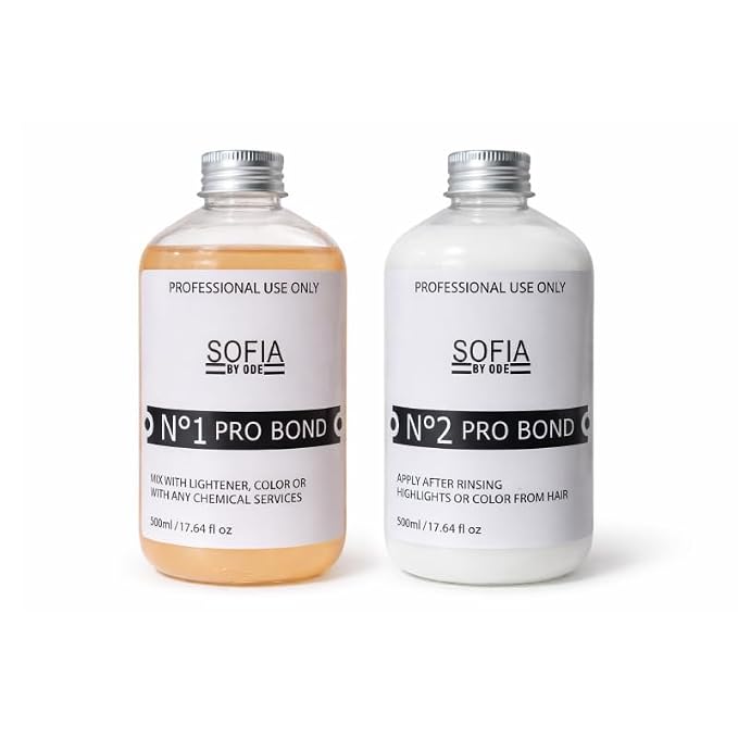 No.1 & No.2 Bond Hair Repair Set – Pre & Post Bleach Hair Treatment Set for Bond Protection, Strengthening & Color Safe Repair | Protects & Rebuilds