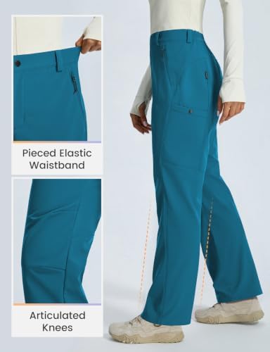 baleaf Women’s Winter Softshell Pants Fleece Lined Snow Pants