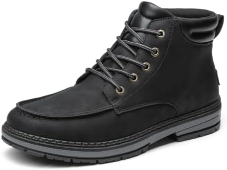 Rihero Men's Hiking Boots Fashion Casual Chukka Work Booties for Men