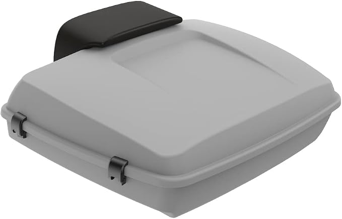 Advanblack Road Glide Tour Trunk Pack Unpainted Razor Tour Trunk Pack Backrest Pad for '97-'25 Harley Touring Road King Street Glide Electra Glide CVO models