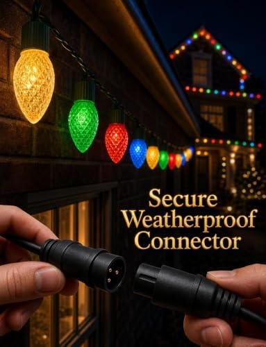 Smart C9 Christmas Lights Outdoor, 200FT 200 LEDs, Whole House