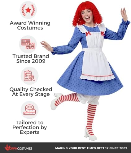 Morph Vintage Doll Costume Women, Halloween Costumes for Women
