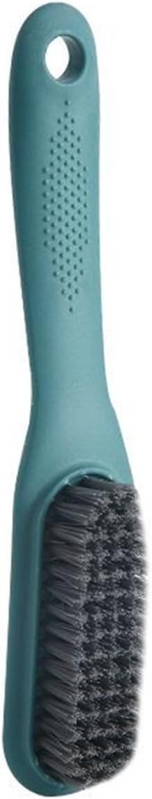 Shoes Brush,Cleaner Brush,2pc Portable Shoes Cleaning Brush Sneakers Washing Brushes Long Plastic Household Cleaner Accessories Shoe Polish Brushes(Pink)