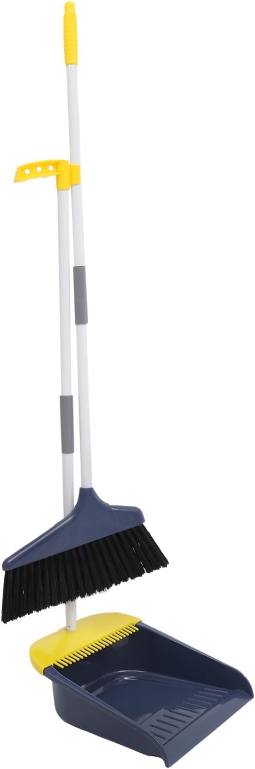 1set Broom and Dustpan Home Cleaning Soft Bristle Sweeping Tool Kit for Floors and Indoor Use Compact and Easy to Store for Keeping Your Space Tidy