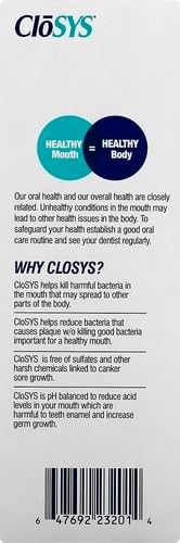 CloSYS Ultra Sensitive Mouthwash, 32 Oz, Alcohol Free Mouthwash, Unflavored Mouth Wash, Dye Free, pH Balanced, Helps Soothe Entire Mouth (Pack of 12)