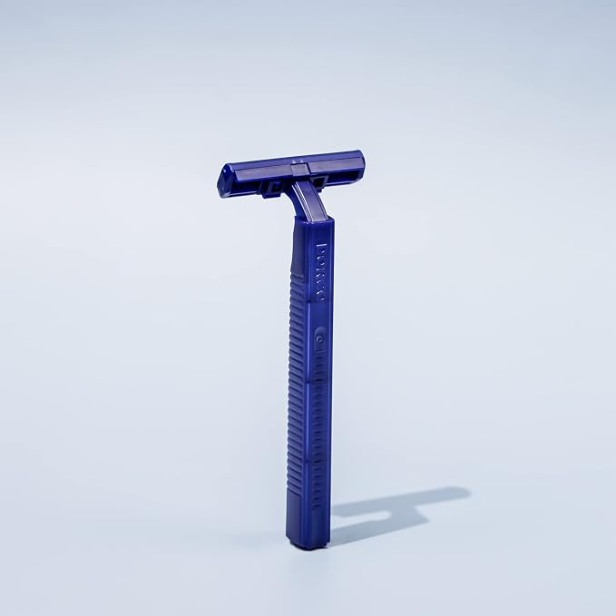 Dorco Fresh Twin Blade Disposable Razors for Men (60 Counts), Smooth & Comfortable Shave, Shaving Razors for Men, Non-Slip Handle, Ideal for Sensitive Skin & Travel