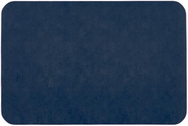 TYUU Bathroom Mat Quick Dry, Bathroom Rugs Non Slip Washable Thin Absorbent Bath Mat Fits Under Door Bathroom Floor Mat Perfect for Bath, Shower, or Sink 20"x30" Navy Blue