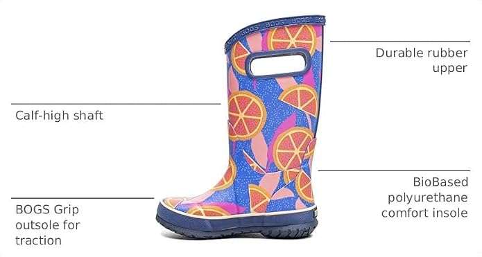 Bogs Kids Rain Boot Brush Camo (Little Kid/Big Kid)