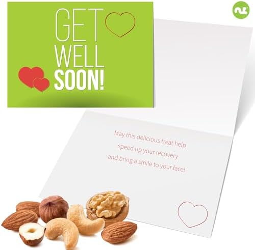 NUT CRAVINGS Gourmet Collection - (12 Assortments) Get Well Soon