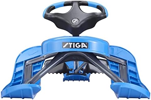 STIGA Snowracer Curve Snow Sledge with Steering Wheel and Brakes for Children