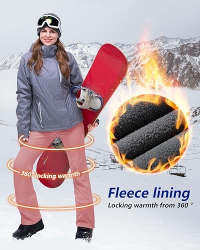 33,000ft Women's Snow Pants Ski Insulated Snowboard Winter Waterproof Warm